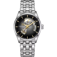 Orologio Hamilton Uomo Jazzmaster Open Heart in Acciaio H32705180